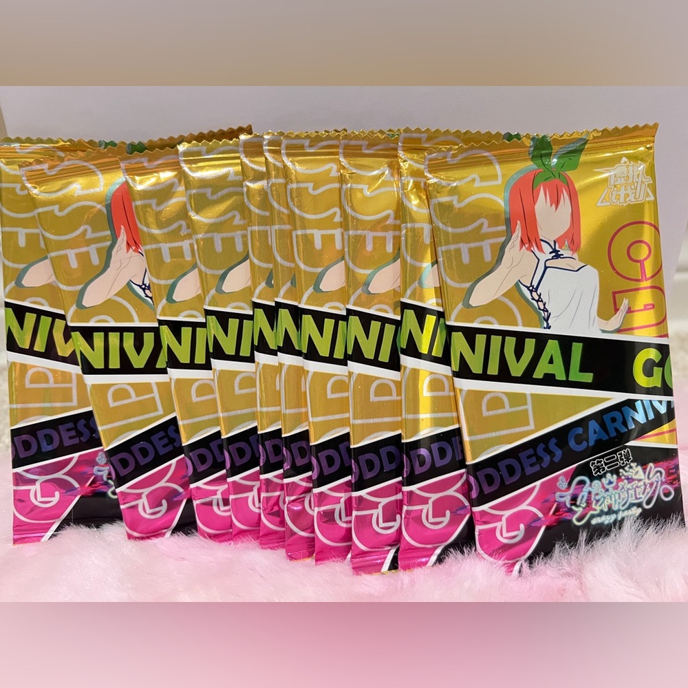 Carnival Goddess Candy Cards Pack